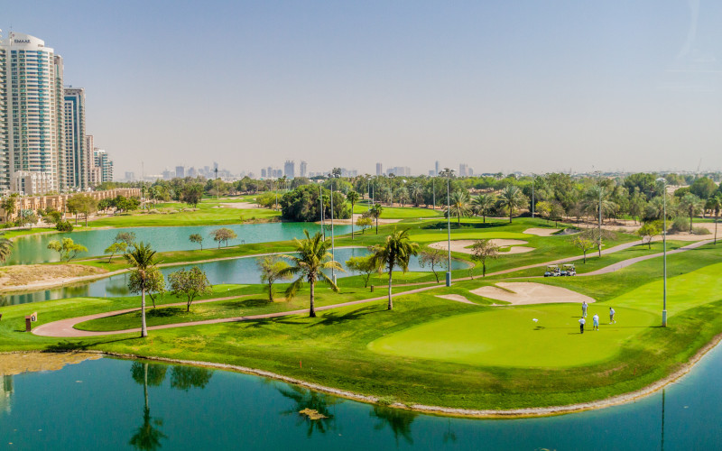 emirates golf club in dubai dubai