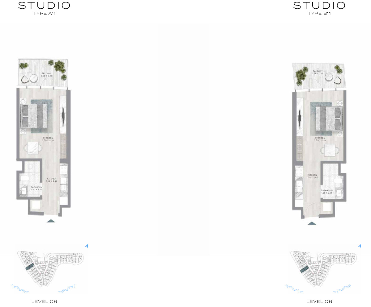 canal heights 2 studio floor plan