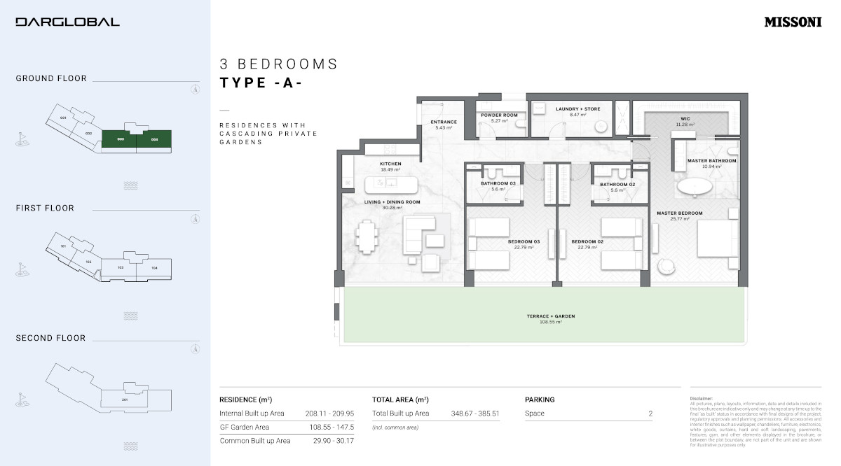 3 bedroom apartment for sale at marea-missioni new development in estepona, marbella