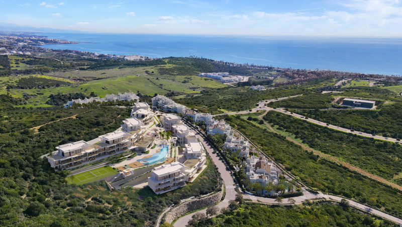 ariel view of marea - missoni new cevelopment near estepona, marbella 