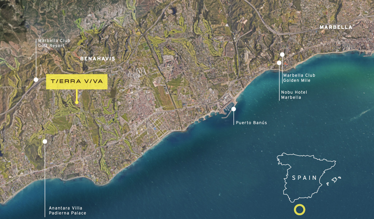 tierra viva benhavis location map 