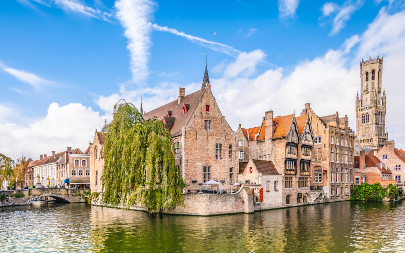 bruge canals in belgium