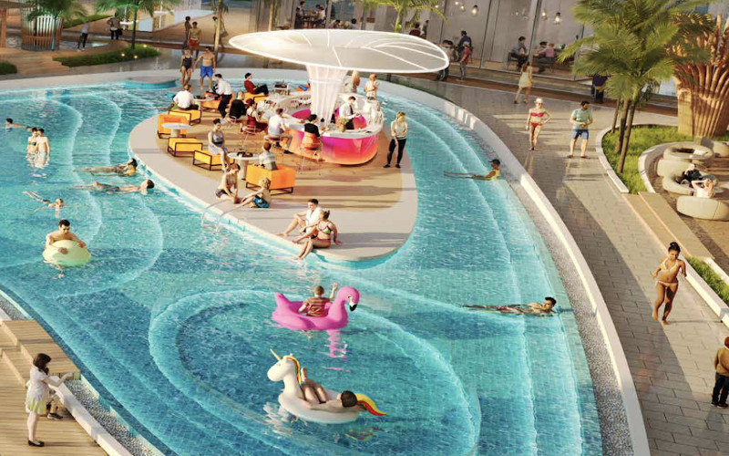 al marjan island kids swimming pool